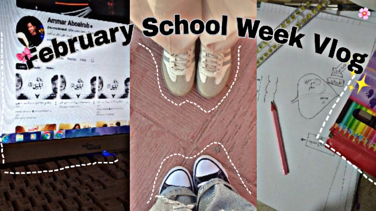 February school week vlog 🦢☕
