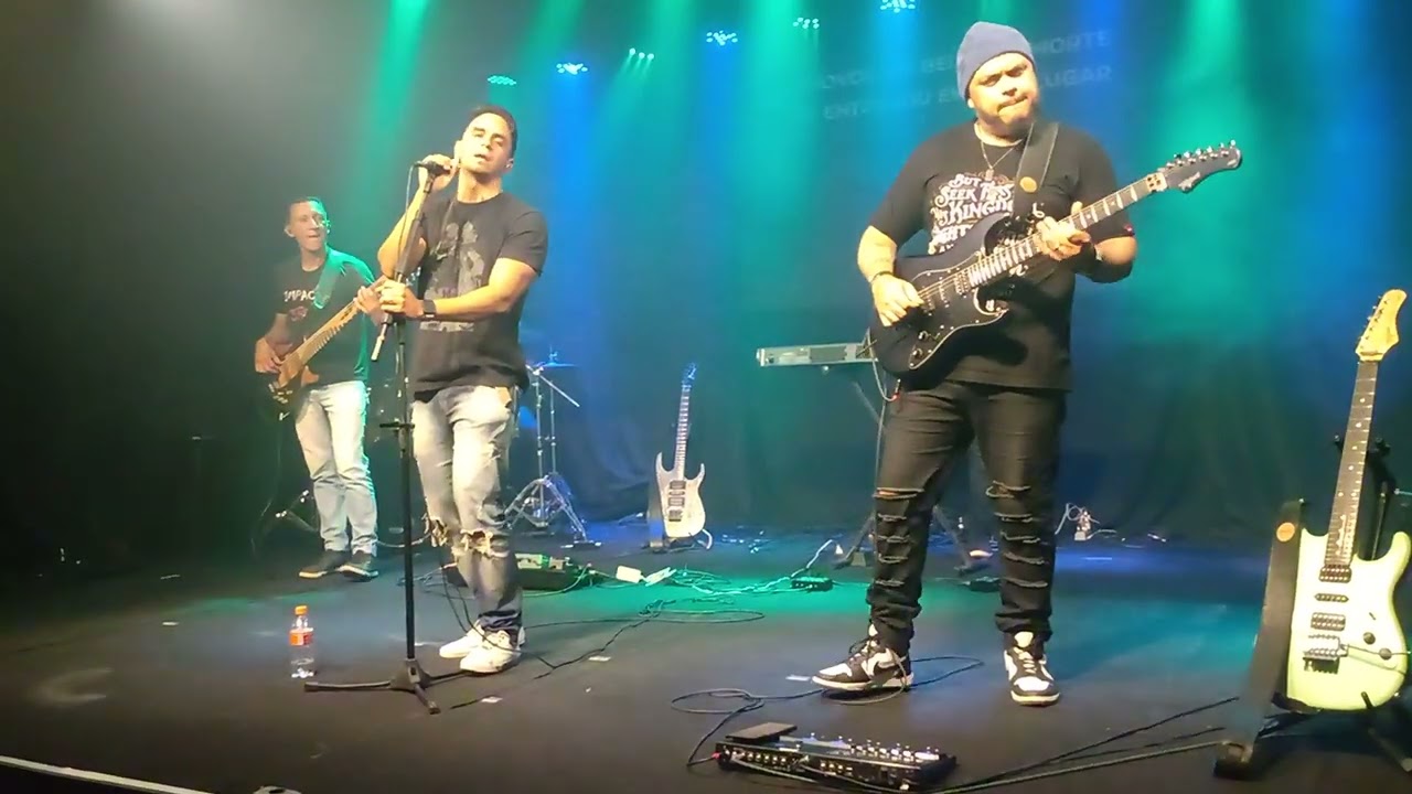 Heróis dos heróis - Workshop do guitarrista Téo Dornellas em Natal RN, com o Marlon nos vocais.