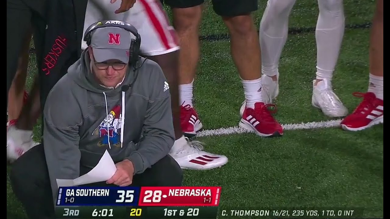 Nebraska vs Georgia Southern in 40 minutes (full game)