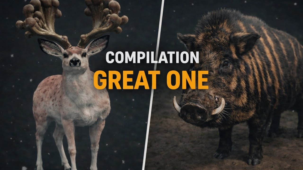 Tir de 12 great one sur The Hunter Cotw!! (Compilation)