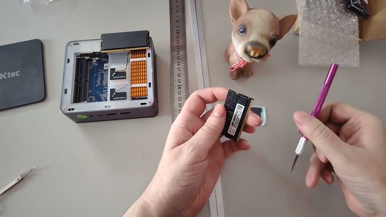 Установка графеновых радиаторов на DDR5 память, двухканальный режим