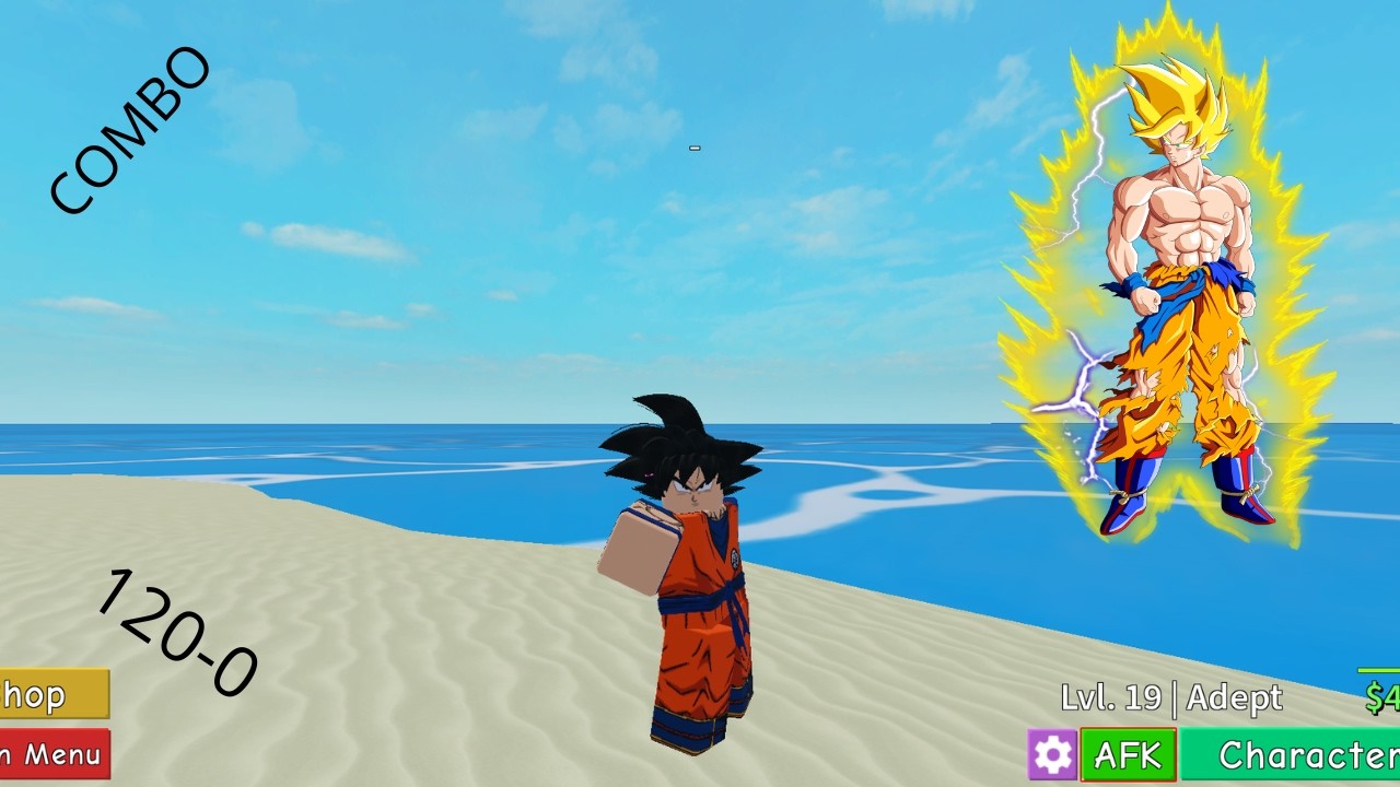Goku, combos | ABA