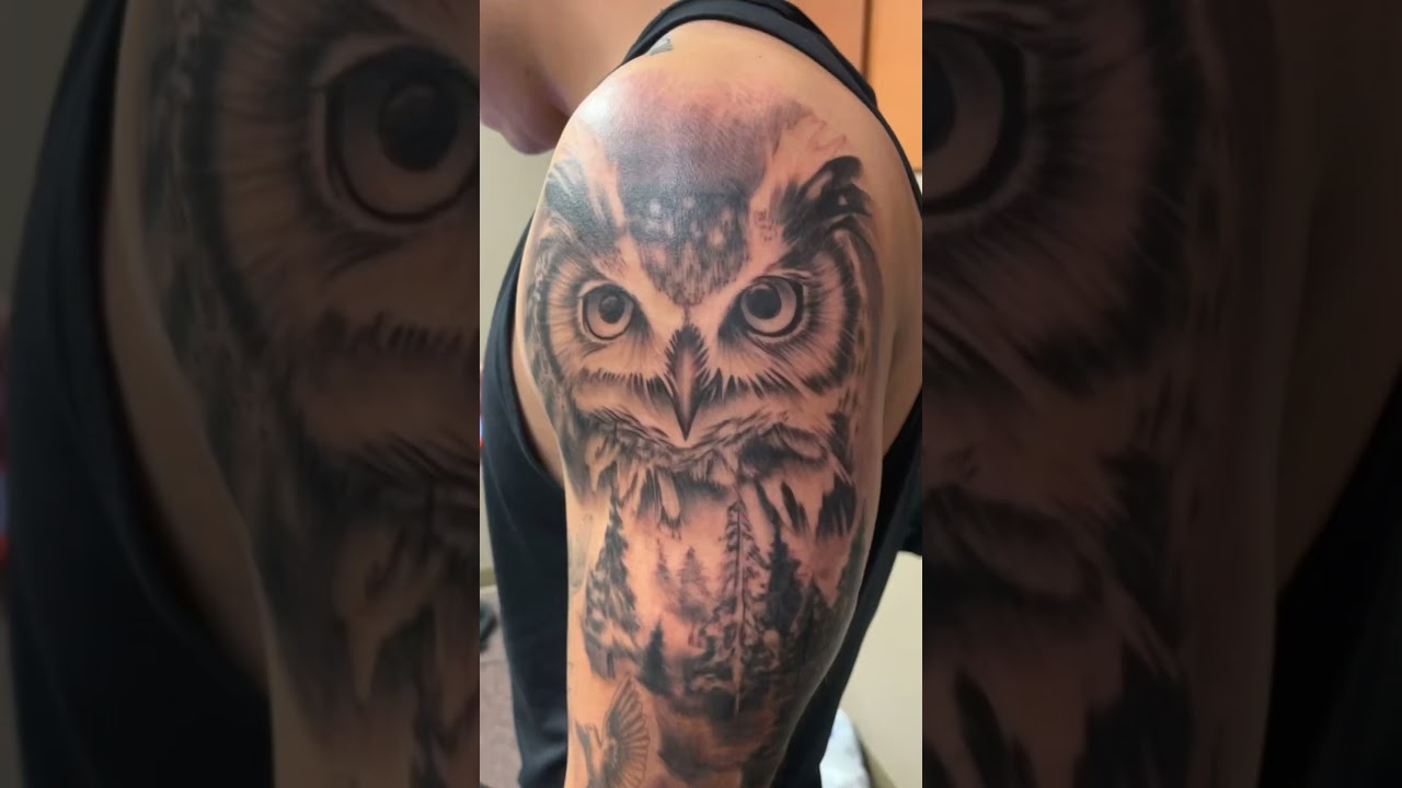 #owltattoo #tattoo #tattooartist #tattooer #art #artist #tattooinglife #tattoolife