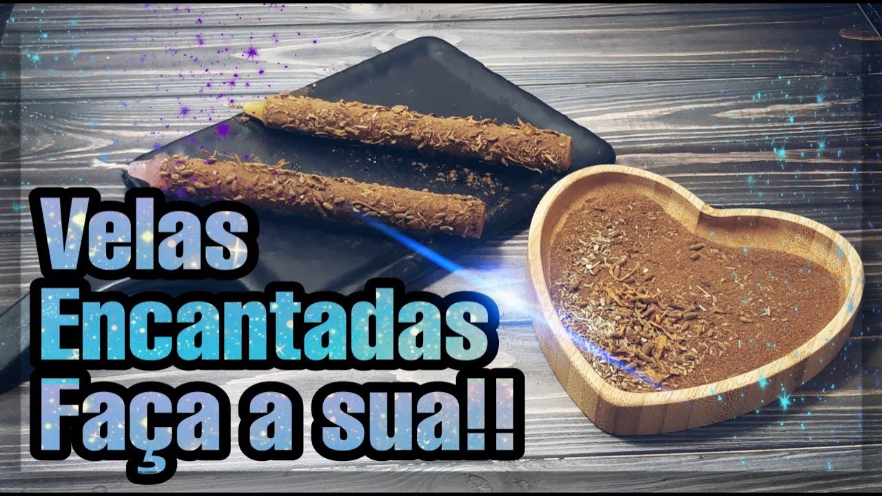 FAÇA SUAS VELAS ENCANTADAS EM CASA!