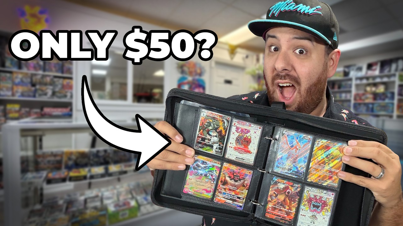 Можно ли собрать потрясающую коллекцию карточек Pokémon всего за 50 долларов?