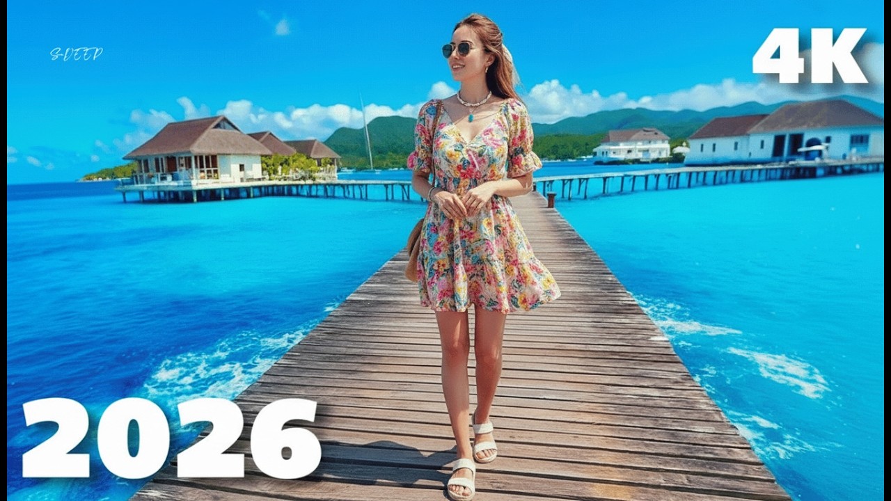 Relax & Chill Deep House Summer 2026 🌺 Tropical Vibes Mix in 4K