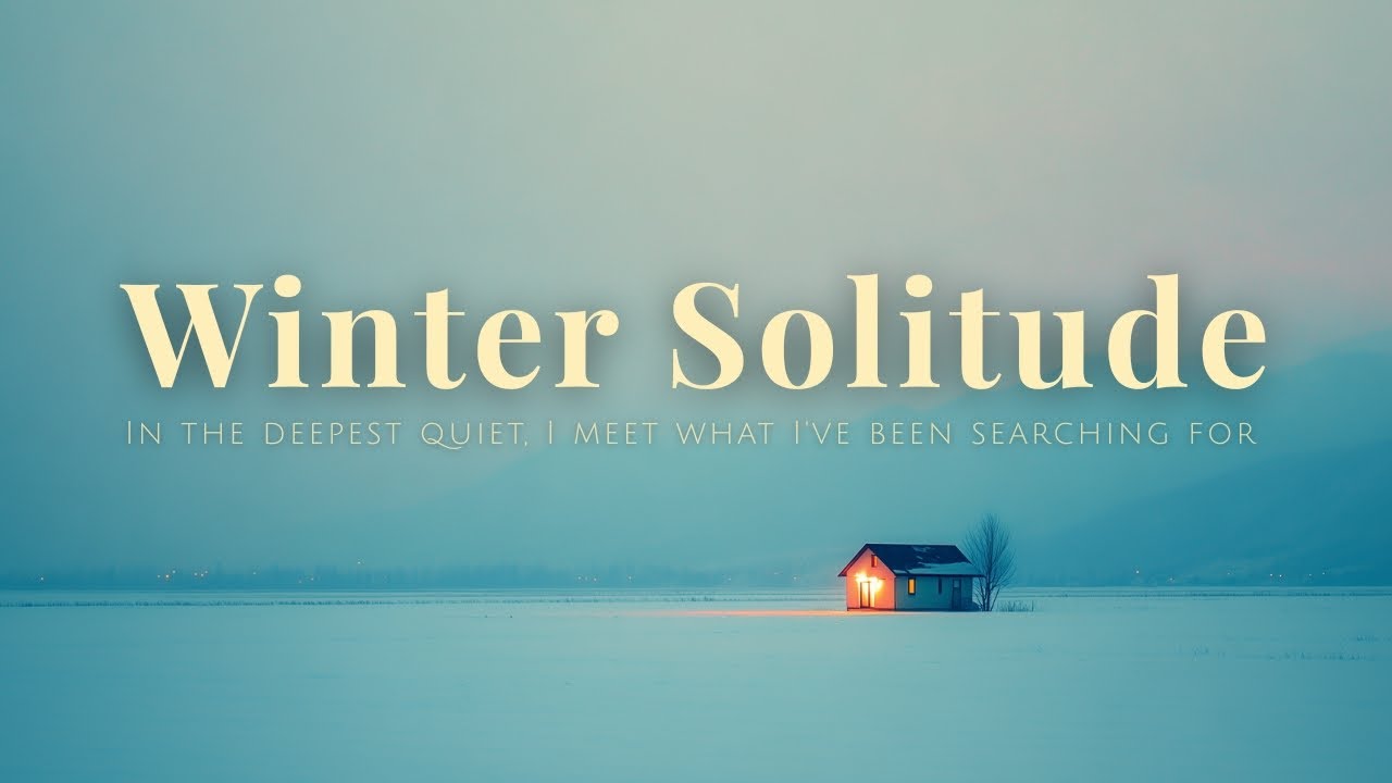 3Hours for Deep Focus & Sleep | Winter Solitude : A Journey Inward