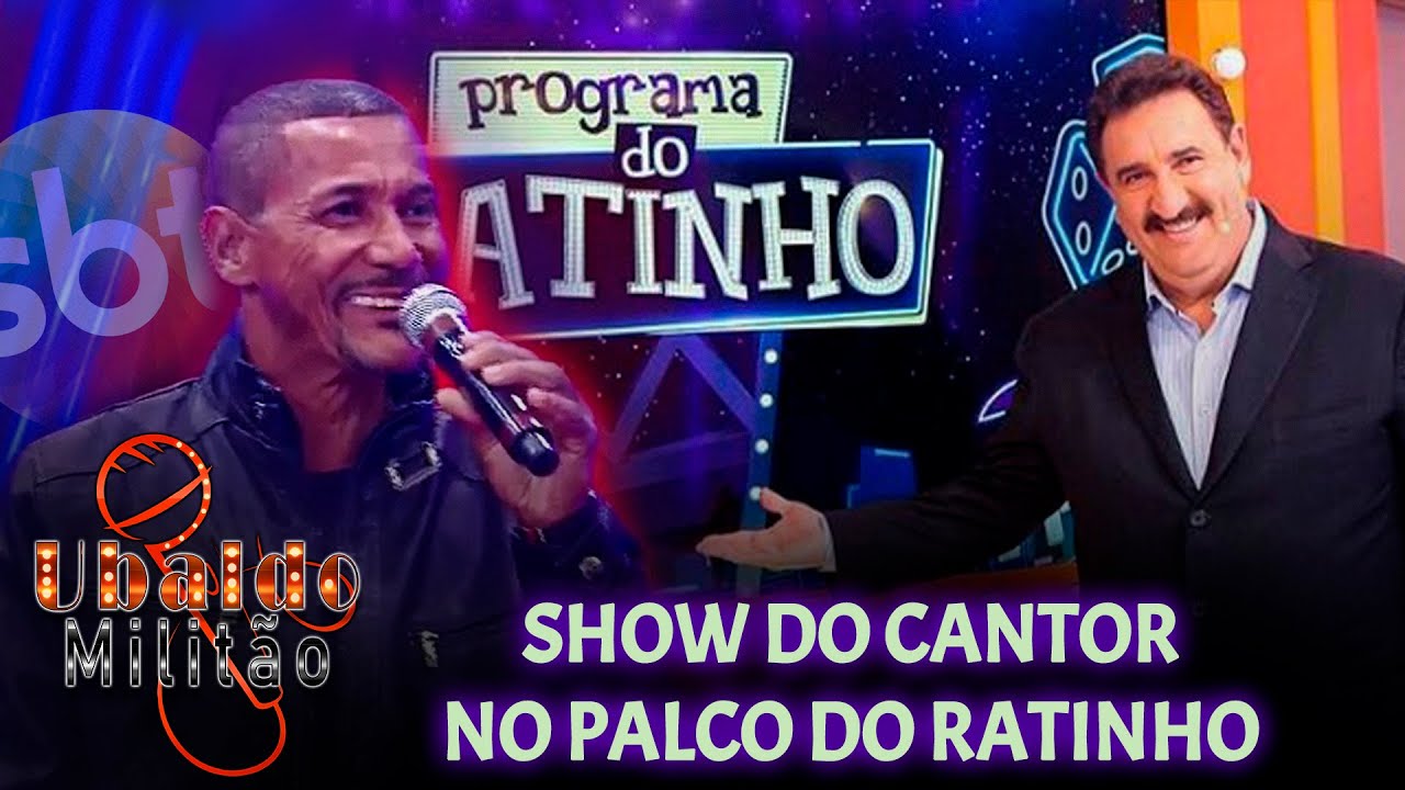 Ubaldo Milit&atilde;o no #ProgramadoRatinho #SBT 2021