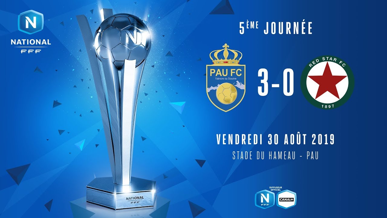 J5 : Pau FC - Red Star (3-0), le résumé I National FFF 2019-2020