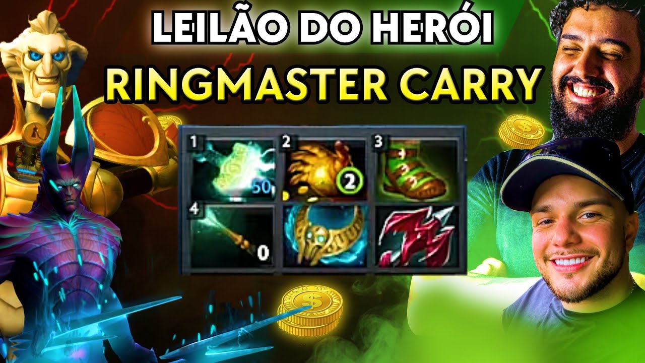 RINGMASTER CARRY &eacute; novidade! - Leil&atilde;o do her&oacute;i