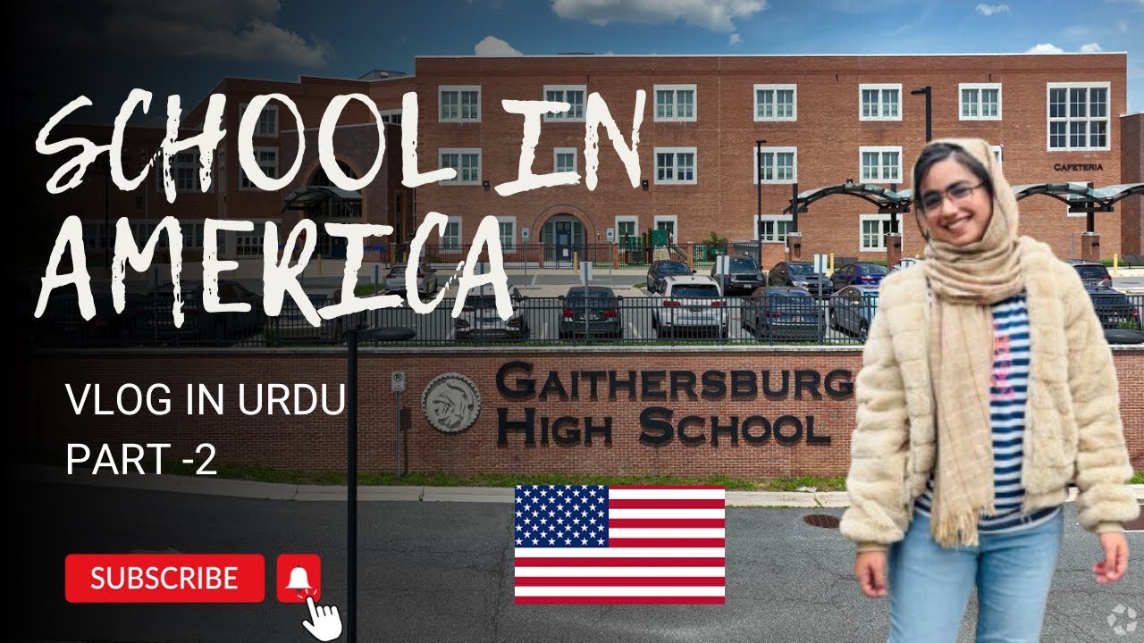 A Day in American High School 🇺🇸 || Vlog in Urdu part-2|| Exchange year || Durjan Hafeez 🤩