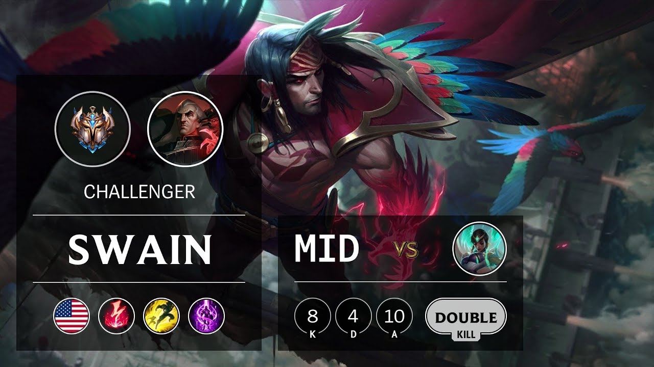 Swain Mid vs Karma - NA Challenger Patch 9.13