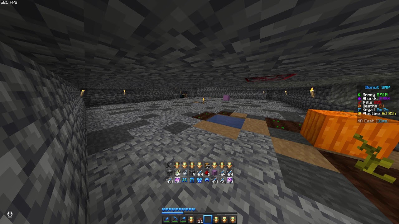 trapping streamers in donut smp