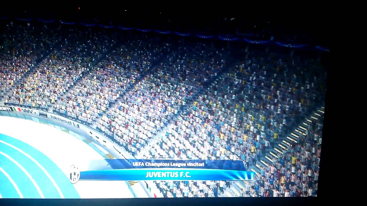 PES 2015: Juventus campione d'Europa