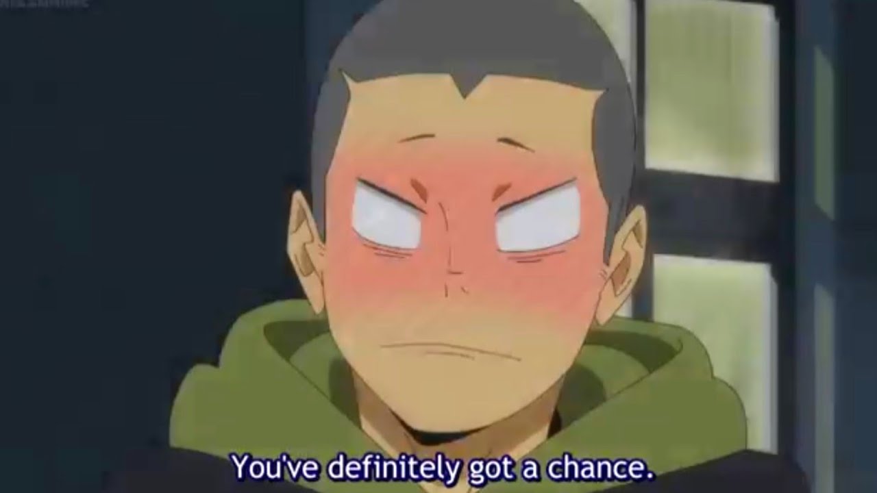 I Have a Chance ,Tanaka confesses to kanoka | Haikyuu Season 4 EP 13 |