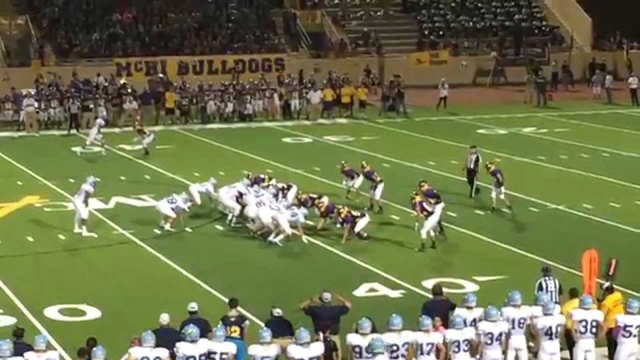 McAllen Memorial vs McHi Football 2015