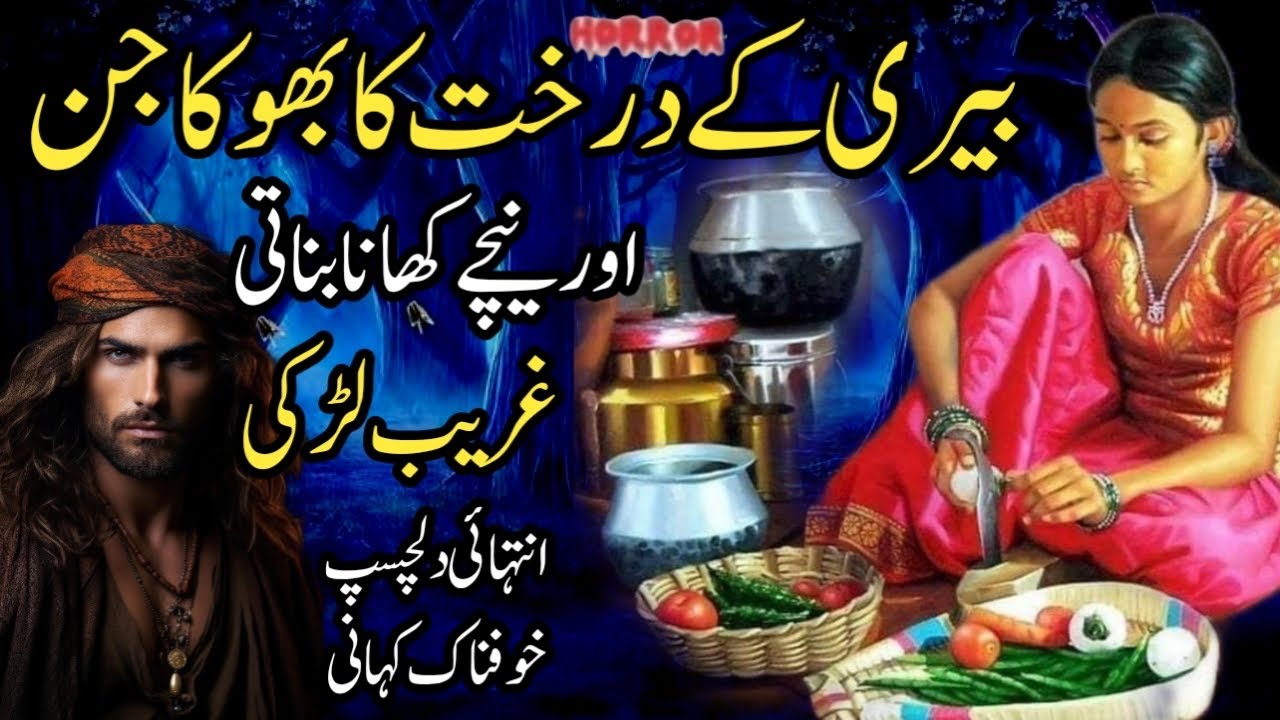 Beri K Darakht Ka Bhooka Jin Aur Neechay Khana Bnati Ghreeb Ladki |Dilchasp Khofnak Kahani