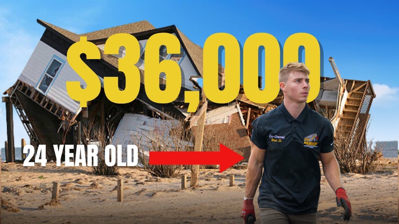 We made $36,000 in 2 days Tearing Down This House (Full cost Breakdown)