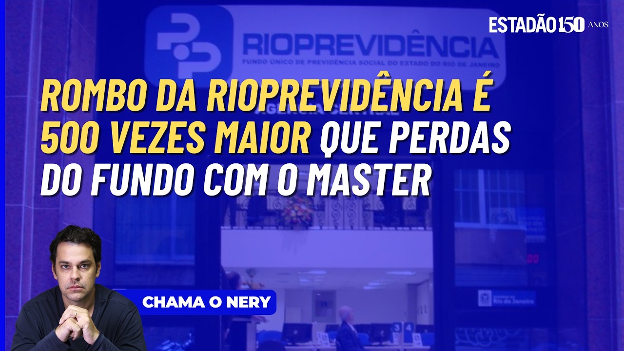 Rombo da Rioprevidência é 500 vezes maior que perdas do fundo com o Master