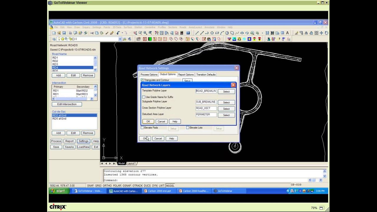 Carlson RoadNet Webinar, 2007