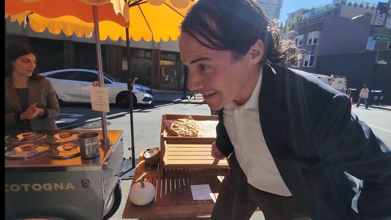 Planes over Cotogna: Determined Dan Jets onto the Scene to defend Parklet Paradise!