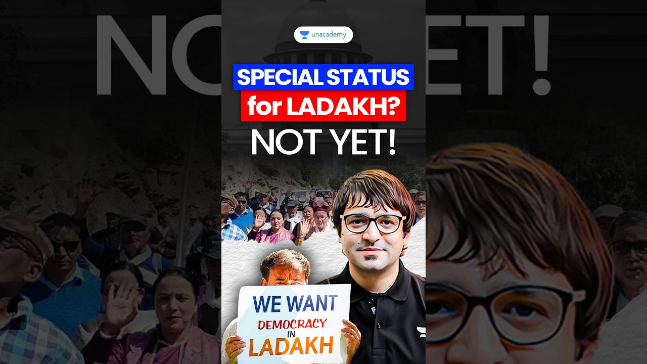Ladakh Gets Article 371? No Schedule VI Protection | Sarmad Mehraj | UPSC IAS Current Affairs