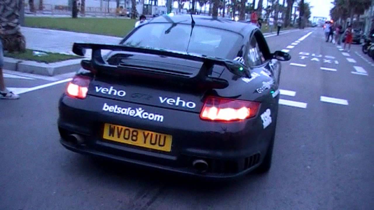 Porsche GT2  FLATOUT!! Amazing SOUND Full HD