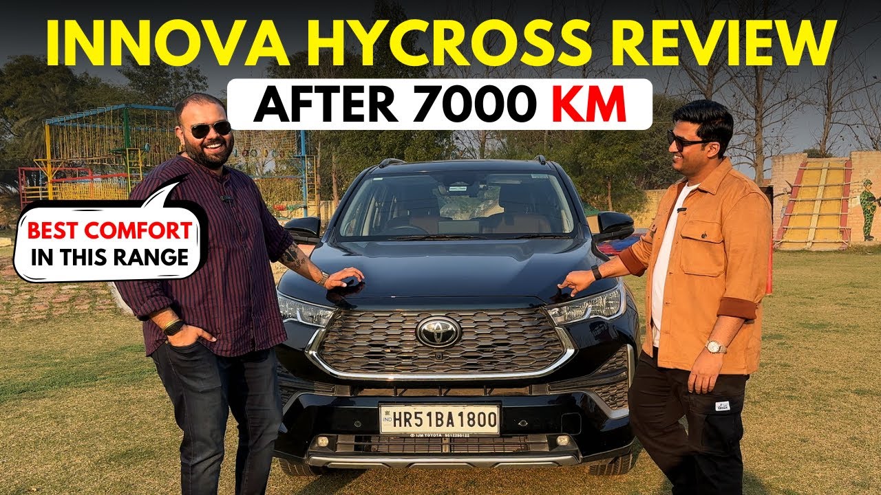 Toyota Innova Hycross Honest Ownership Review After 7000KM !