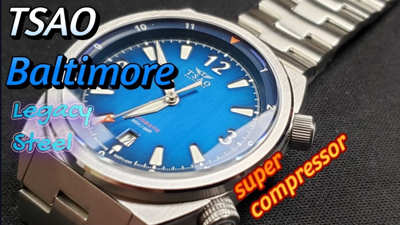 TSAO BALTIMORE - LEGACY STEEL - ROYAL FUME LIMITED EDITION SUPER COMPRESSOR