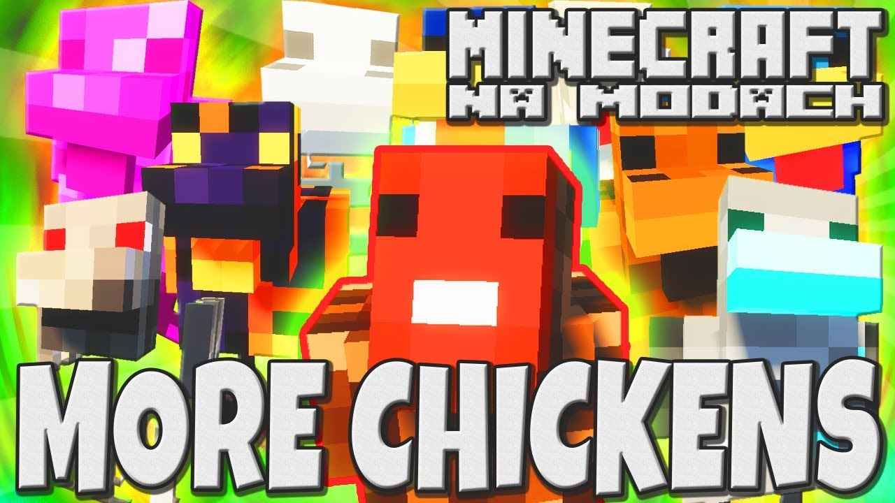 Minecraft na Modach  🐔 MORE CHICKENS  🐔  SPOSÓB NA SUROWCE◾️ #010 ◾️ PL