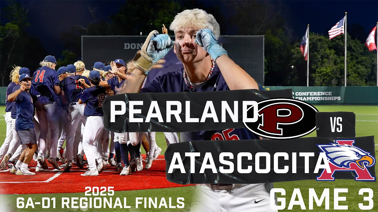 Pearland Oilers-vs-Atascocita Eagles | 6A-D1 Regional Finals | Game 3