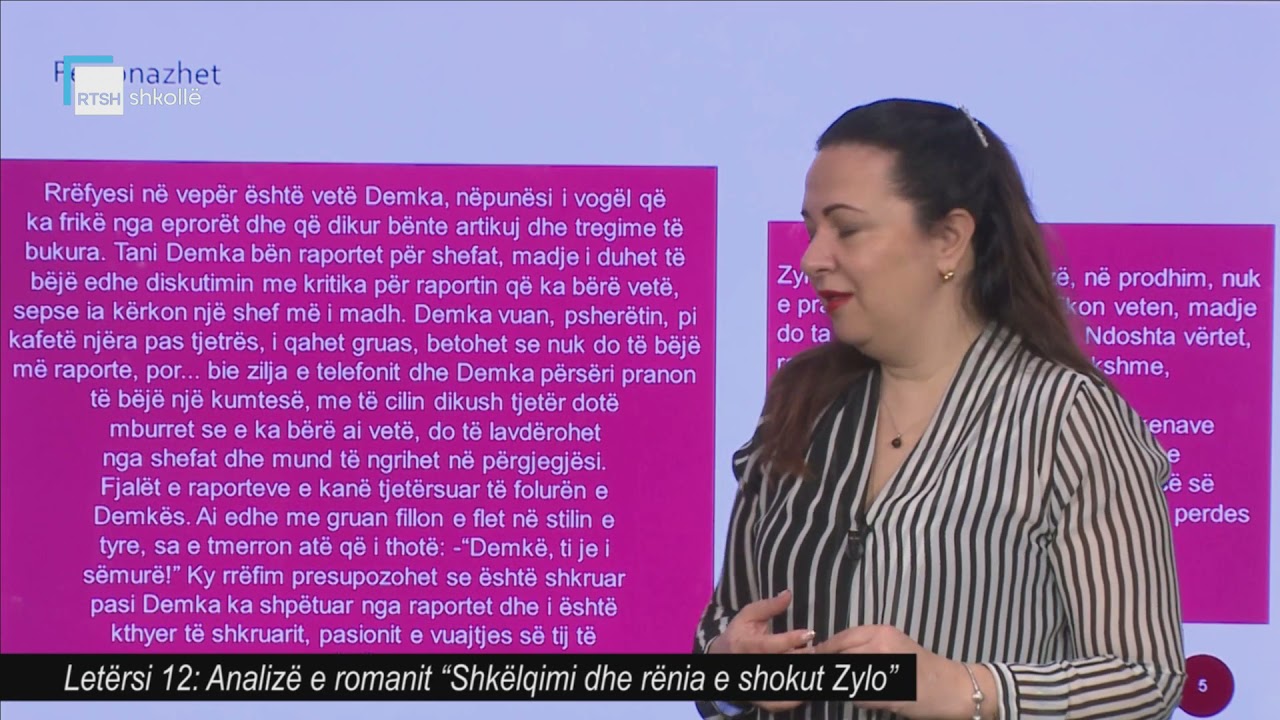 Letërsi 12 - Analizë e romanit 