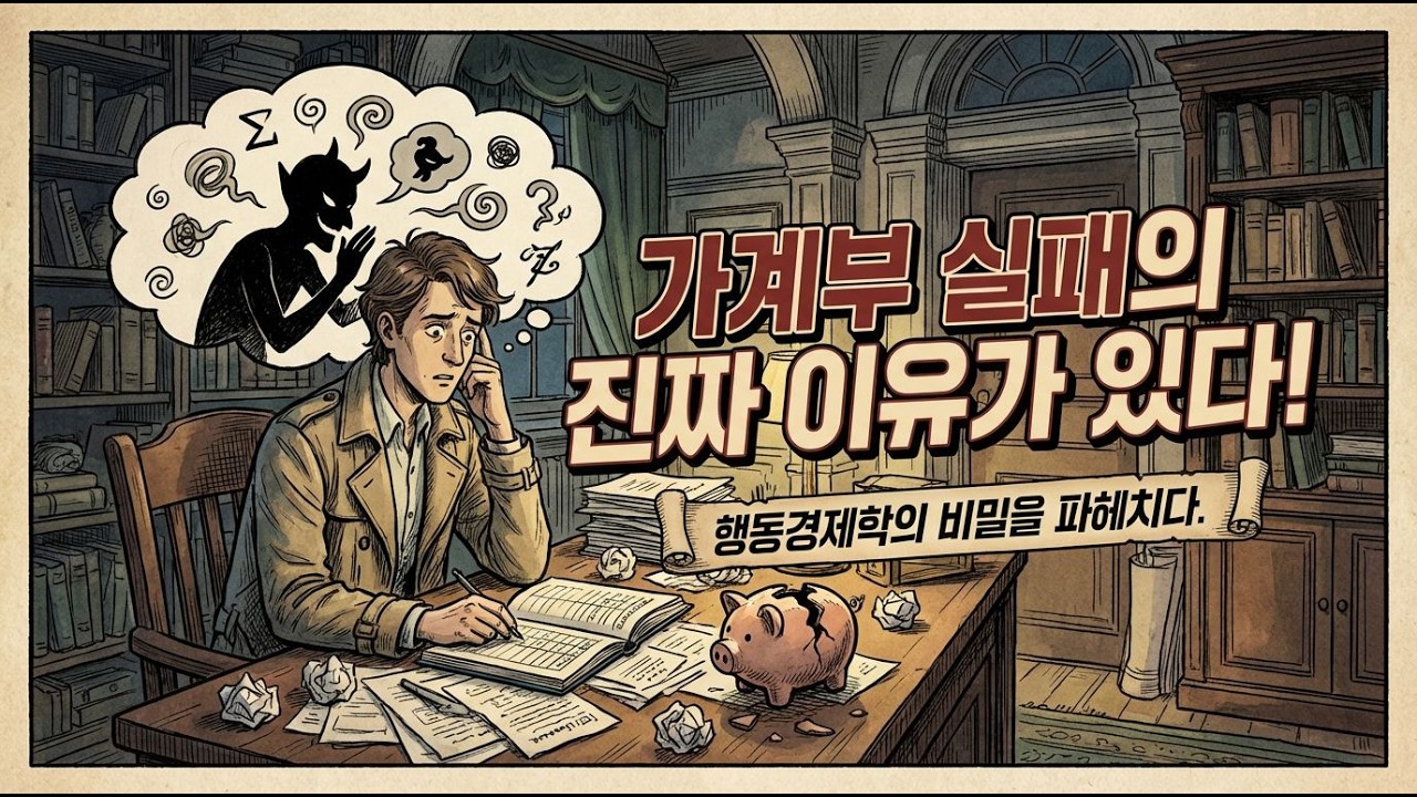 가계부가 안 되는 진짜 이유(행동경제학)