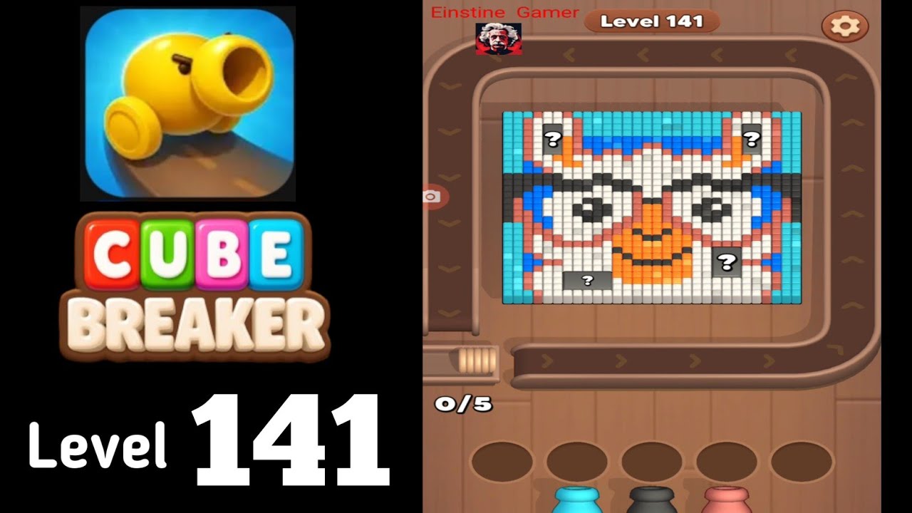 Cube Breaker level 141 Guide Walkthrough Solution