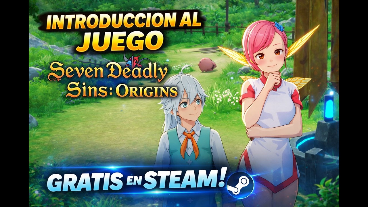 Jugando la introducción del juego seven deadly sins: origins en steam