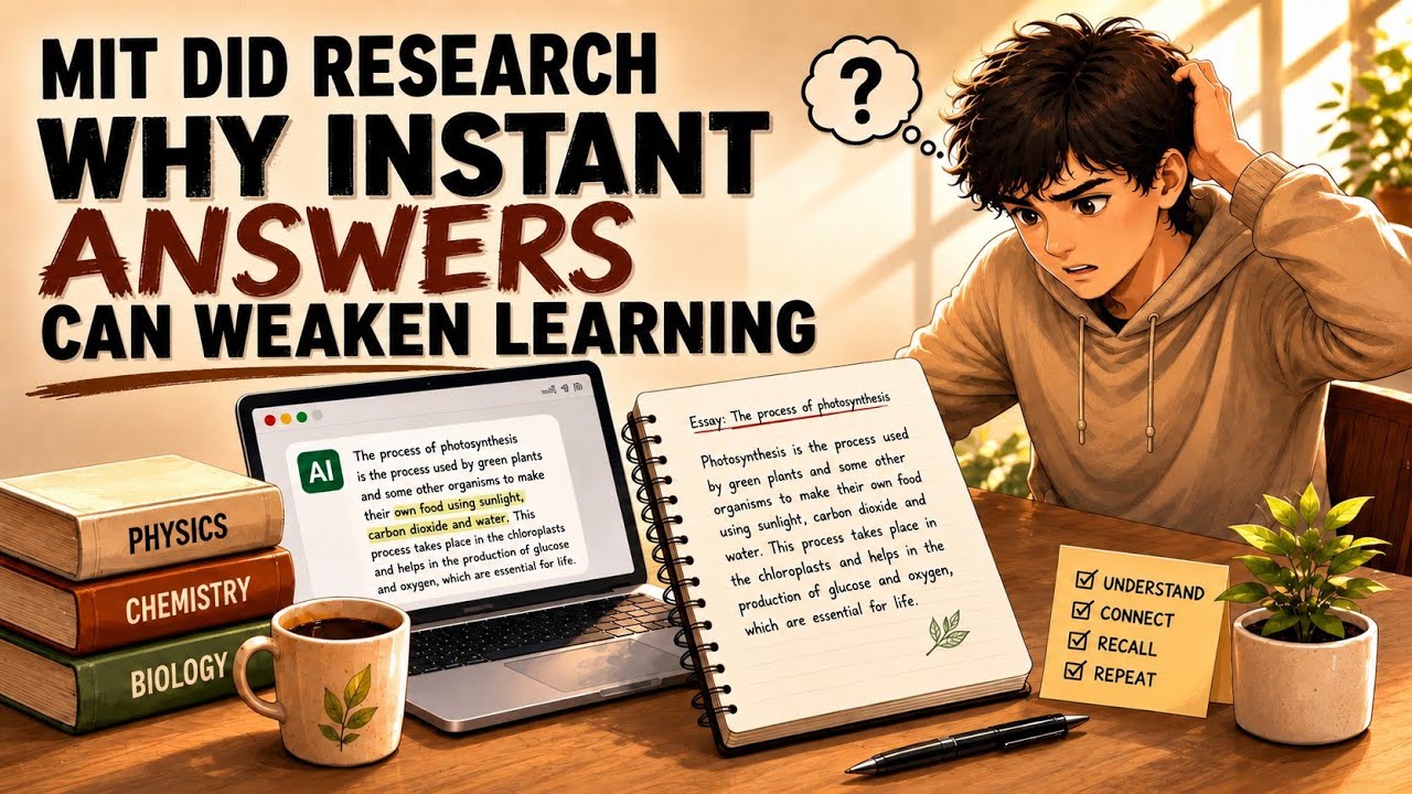 MIT Did Research. This Is How You Should Study With AI
