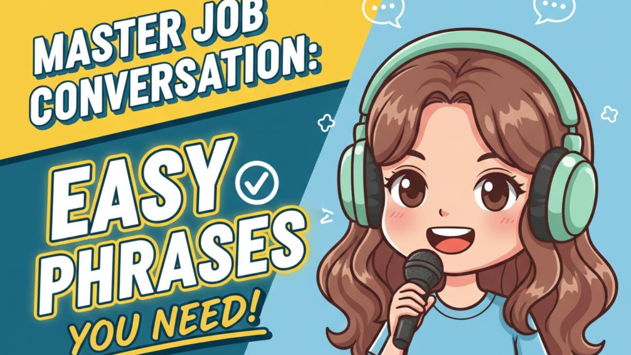 Master English Conversation: How to Talk About Your Job Like a Native! 💼✨