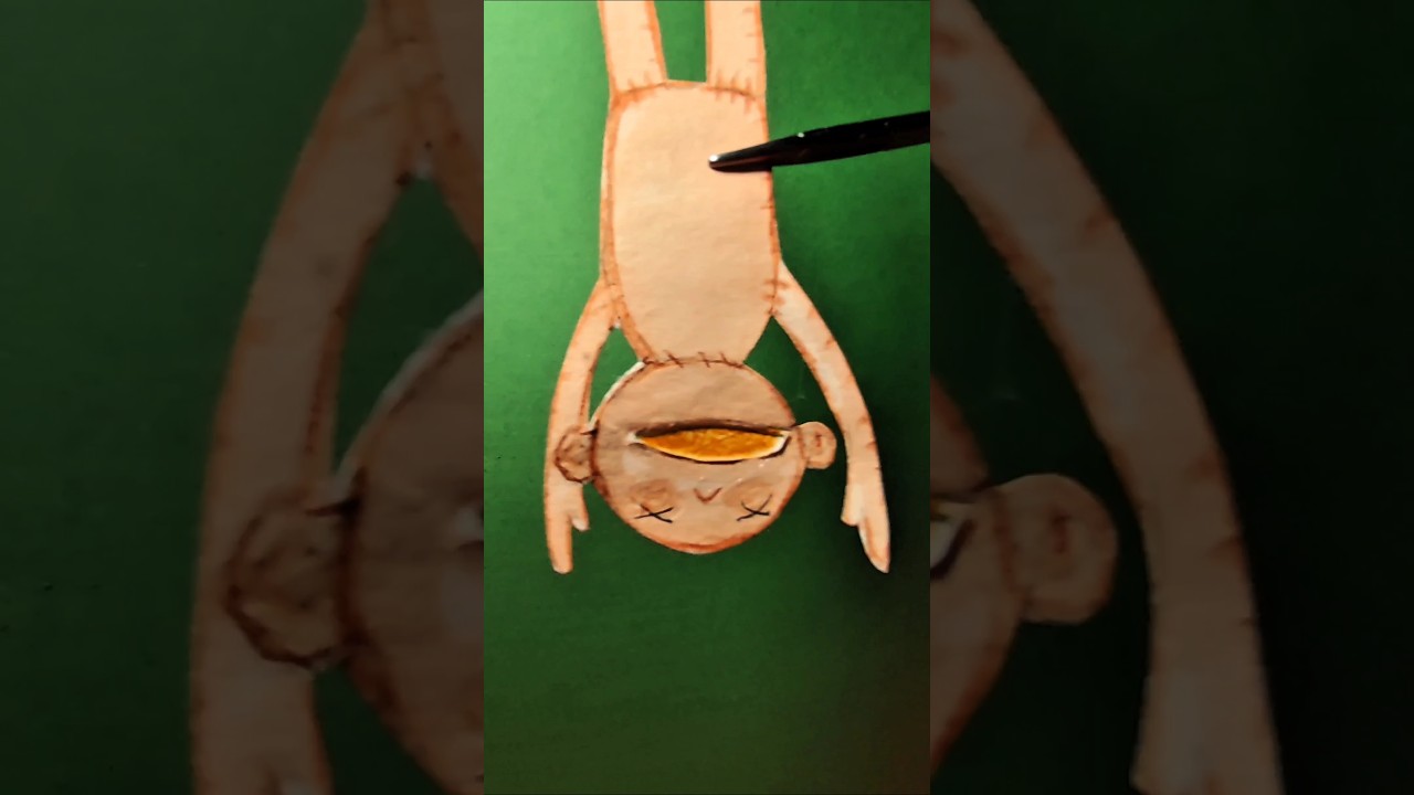 COTTON TURNS TO SAWDUST&hellip; CORALINE&rsquo;S Doll Transformation #coraline&nbsp;#handmade&nbsp;#art&nbsp;#diy&nbsp;#craft