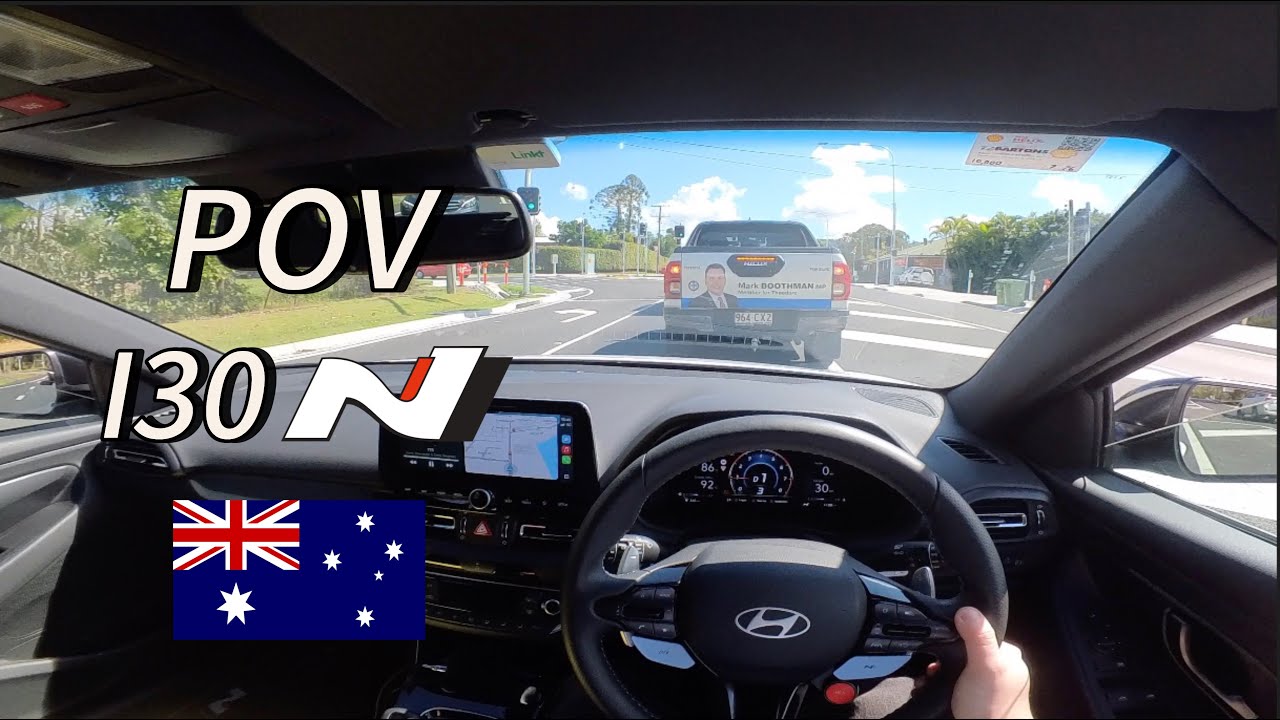 POV Driving my I30N in Australia (POPS & BANGS)
