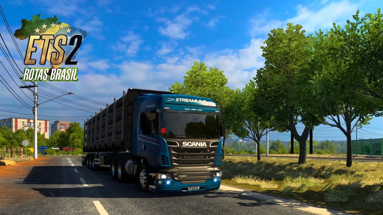 ETS 2: Mapa Rotas Brasil | FINAL | Scania Streamline: De Município de Taquaritinga para Araraquara