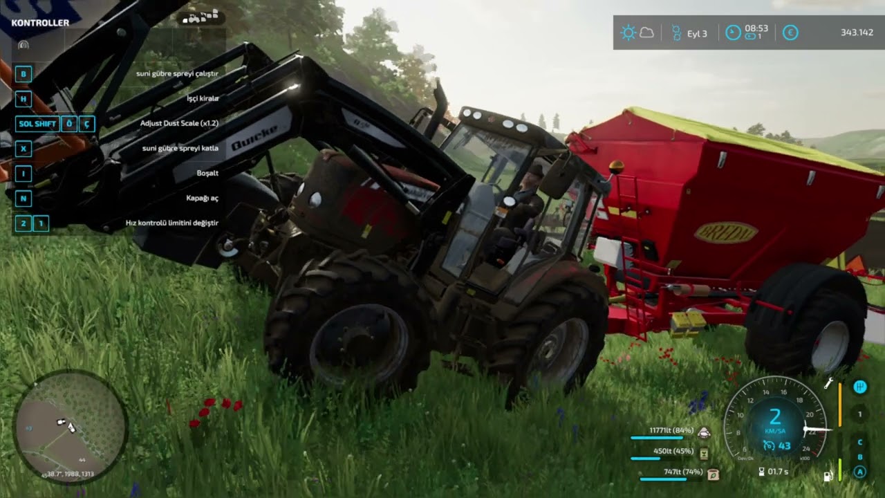 MASSEY FERGUSON 398 İLE 14 TON YÜK ZOR ANLAR
