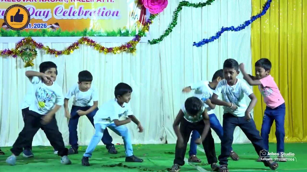BEST SCHOOL 2025-26 ANNUAL DAY - 1ST BOYS (NAATTU KOOTHU)