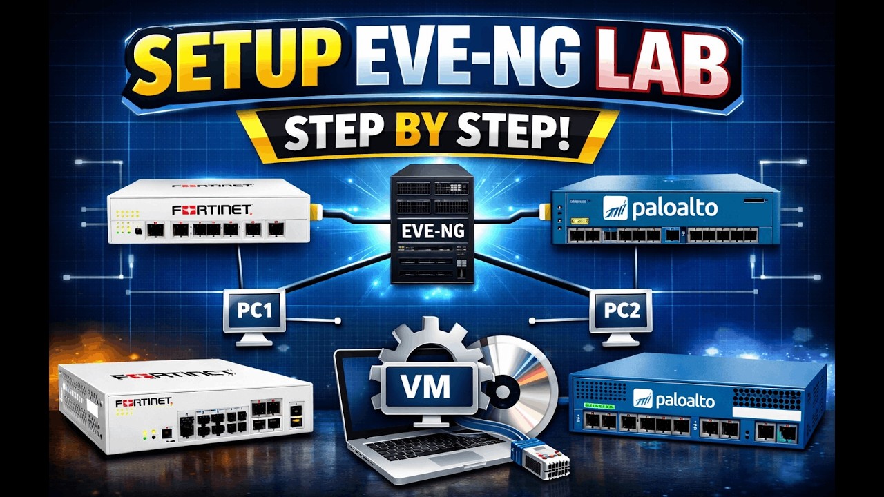 How to Setup EVE-NG Lab step by step OR how to upload VM Image in eve-ng Lab.