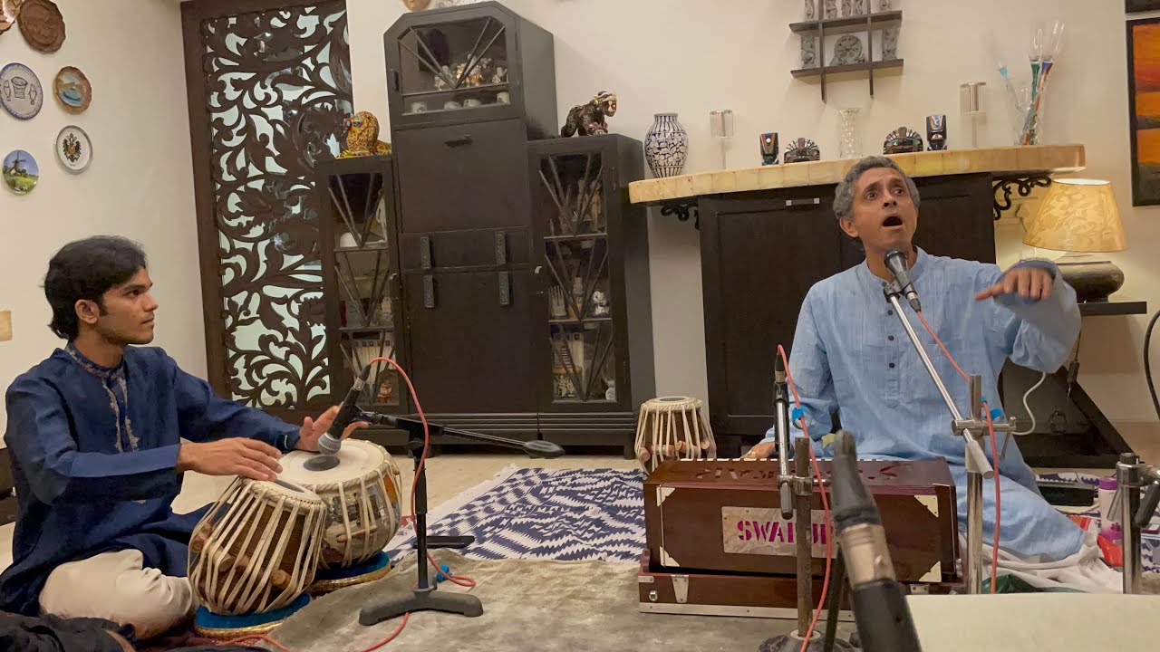 Mirabai ki Malhar | Shantanu Bhattacharyya with Vivek Pandya । Private Mehfil in Bombay