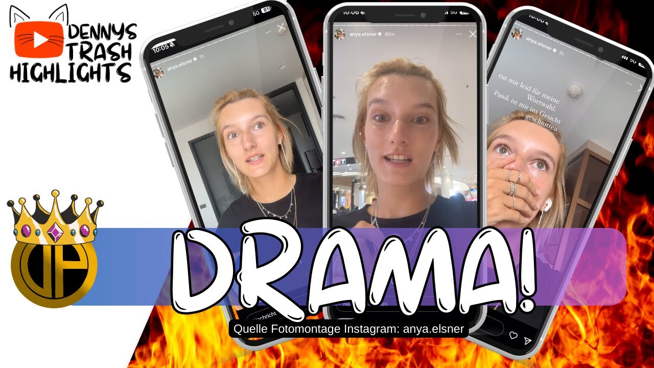 DRAMA bei Anya Elsner! Hotel BRENNT aber HAUPTSACHE Handy drauf halten!