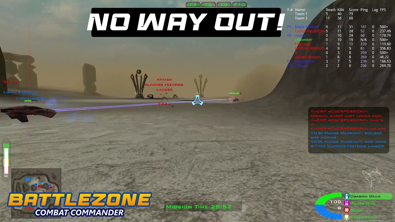 Battlezone: Combat Commander | VSR | @LithiumSleeper vs Darkvale | Barren