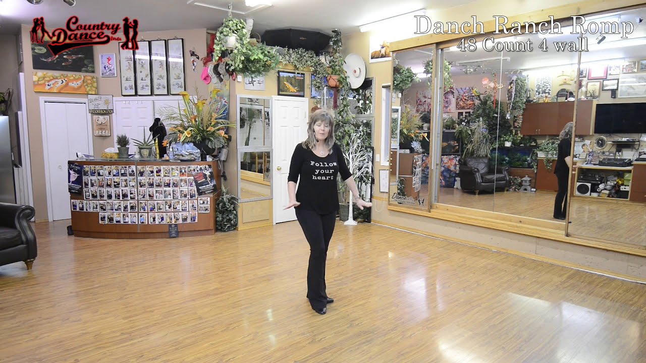 Dance Ranch Romp Line Dance Instruction