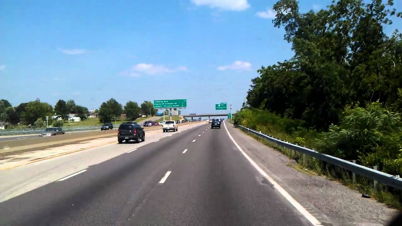 Rolling into St Louis, Missouri