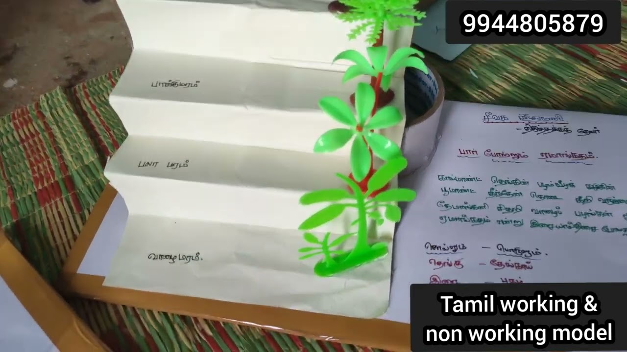 Tamil working model ( சீவக சிந்தாமணி )