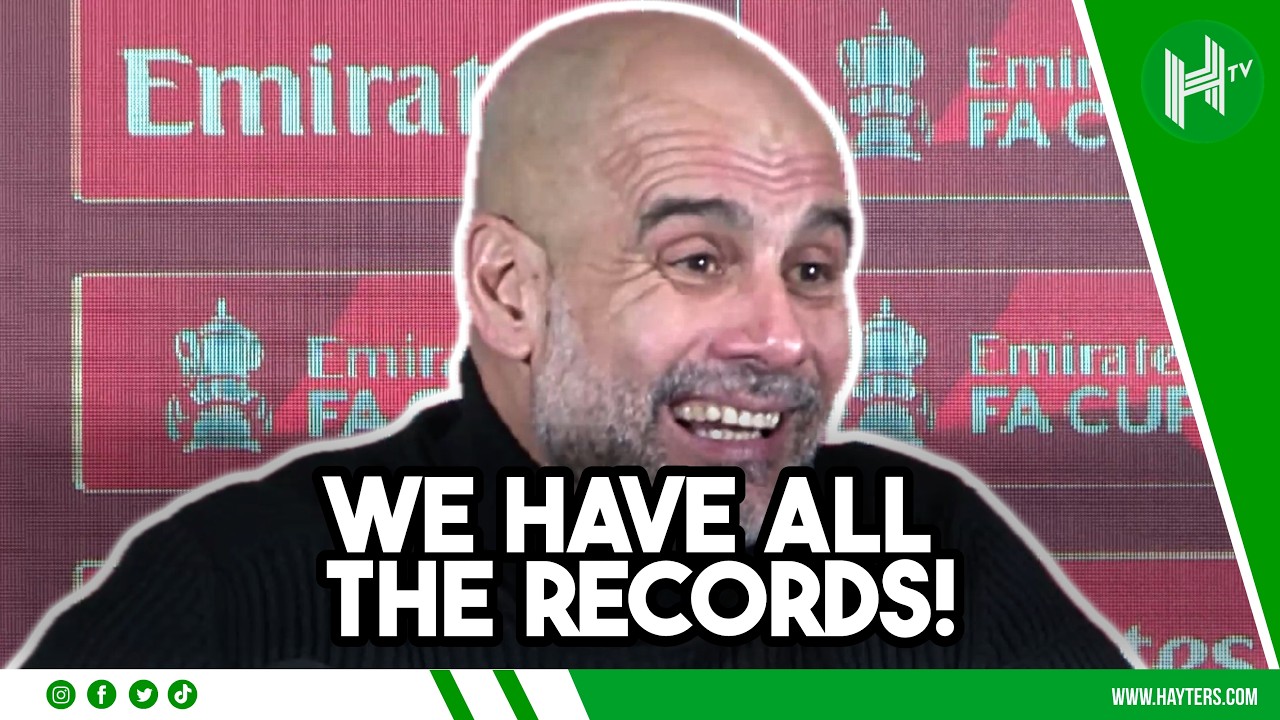 We have ALL THE RECORDS in the country! | Pep Guardiola | Newcastle 1-3 Man City